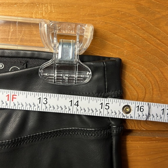 Blanket NYC Leggings 29 ankle pull on Polyurethane Viscose black shiny nightwear - Picture 2 of 8